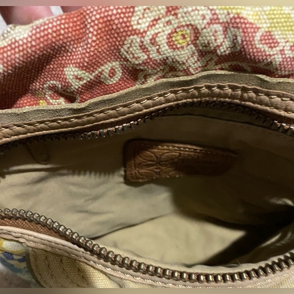 Fossil Maddox Tapestry Purse/Shoulder Bag Boho - Picture 5 of 6